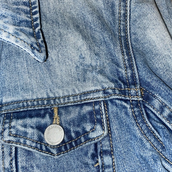 Blank NYC Distressed Denim Jacket - Picture 4 of 5